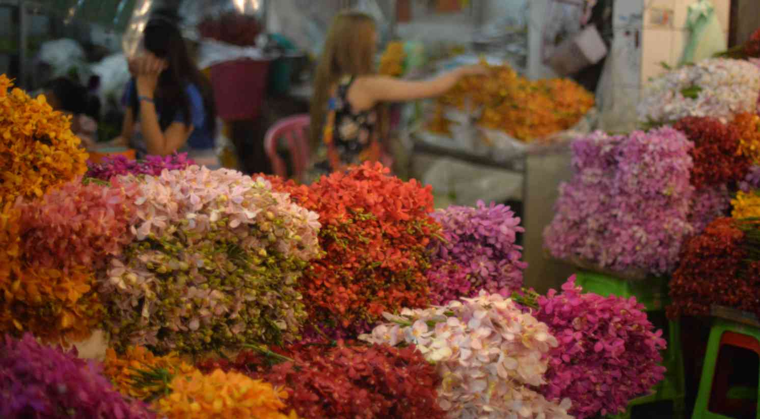  Visiter Bangkok Que faire à Bangkok ? Bangkok tourisme. Marché aux fleurs de Bangkok