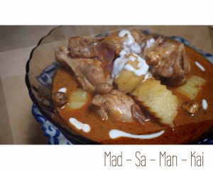 Recette Massaman kai - spécial Thaïlande