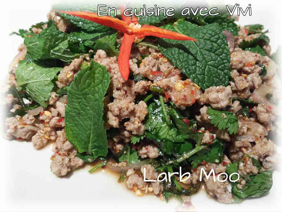 Recette Lap Mou - Tintin Thaï Recette Lap Mou - Tintin Thaï