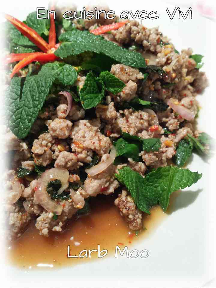 Recette Lap Mou - Tintin Thaï