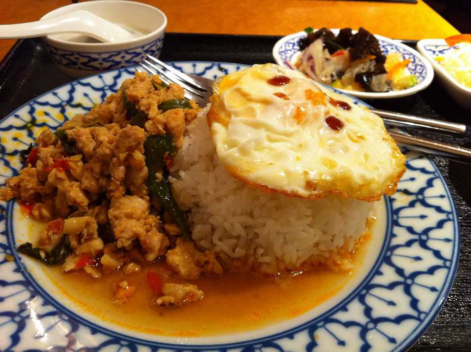Quoi Que Manger en Thaïlande Kapao kai Khaidao - Nourriture thaï