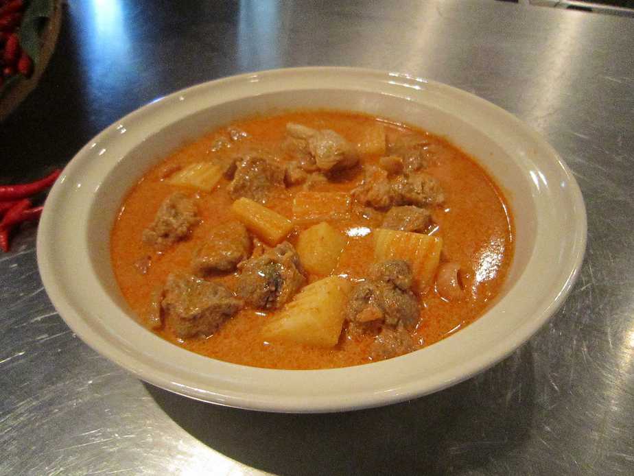 Quoi Que Manger en Thaïlande Massaman Kaï - Nourriture thaï