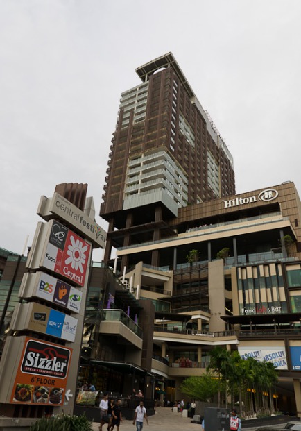 Centres commerciaux et marchés de pattaya - Central Festival de Pattaya - Beach road Magasin, Hilton hôtel Centres commerciaux et marchés de pattaya - Central Festival de Pattaya - Hilton Hôtel
