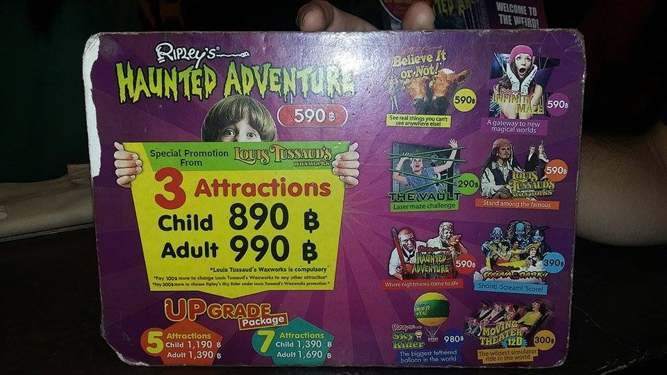 Centres commerciaux et marchés de pattaya - Royal Garden Plaza - Parc d'attraction prix et tarifs Ripley's Believe it or not Centres commerciaux et marchés de pattaya - Royal Garden Plaza