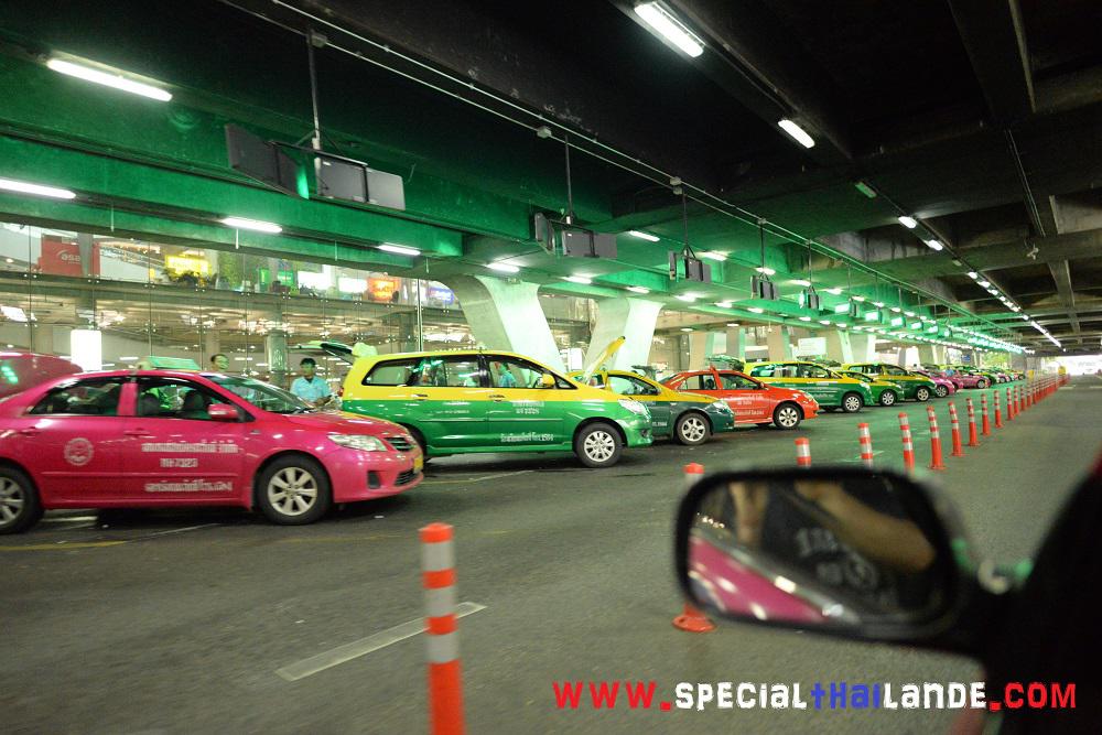 Taxi en Thaïlande Prendre le Taxi à Bangkok (aéroport)