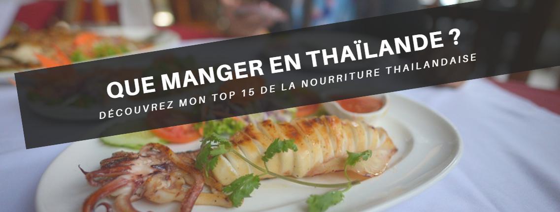 Nourriture Thaïlandaise