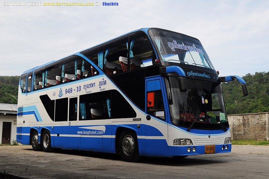 Trajet Bangkok Phuket Bus