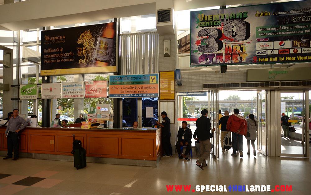 visa touristique thaï à Vientiane Laos Aérport