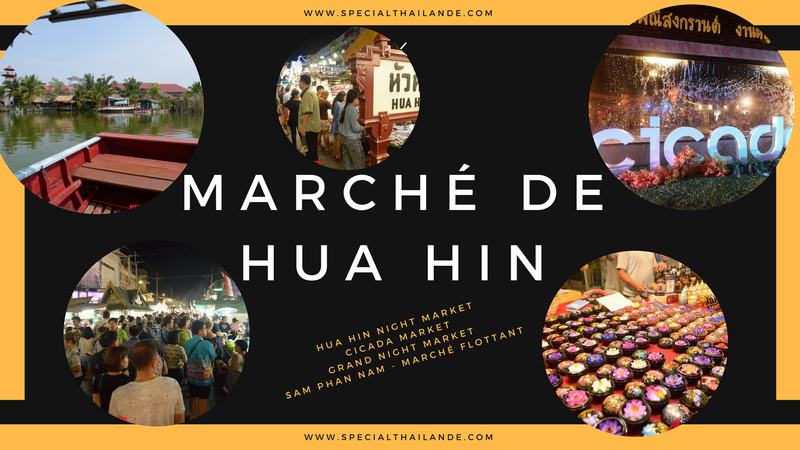 Marchés de Hua Hin